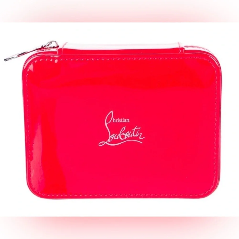 Christian Louboutin Bright Red Pouch- small NEW with dust bag-